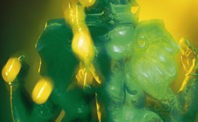Ganesha statue.
