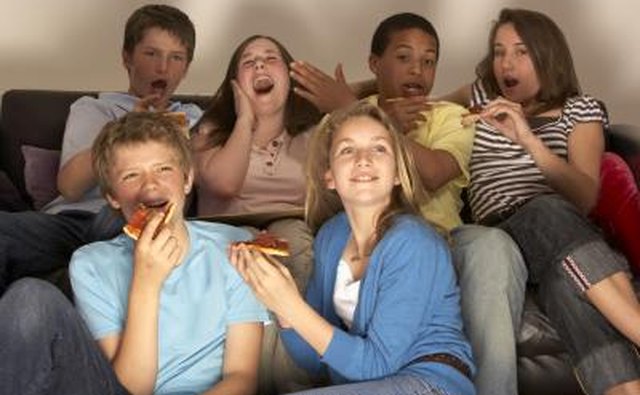 Pizza and youth groups go together.