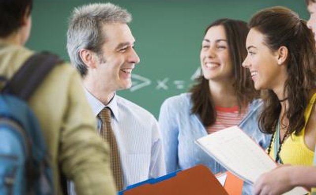 If he's a teacher, go the sentimental route.