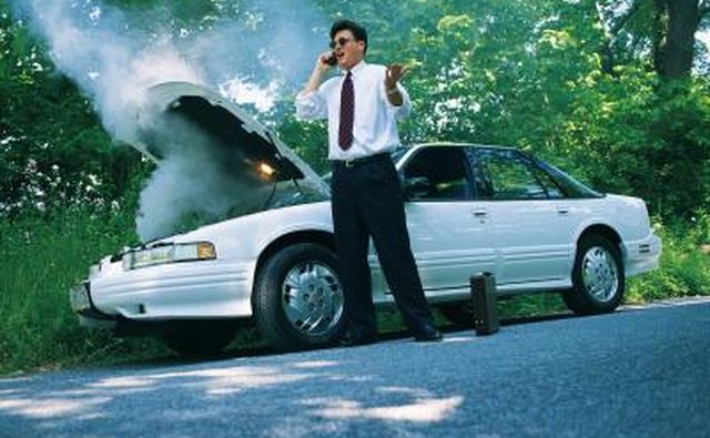 White smoke.