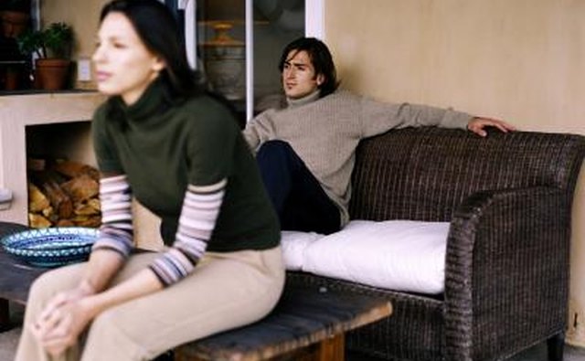 A woman whose self-esteem has been damaged may feel powerless to leave.