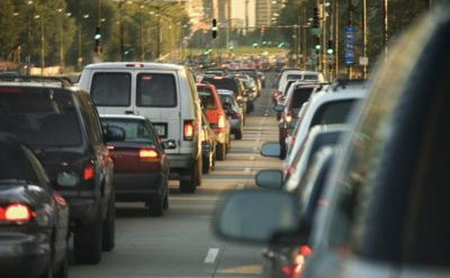 Traffic problems and general anxiety contribute to an increase in mental health disorders in highly populated urban areas.