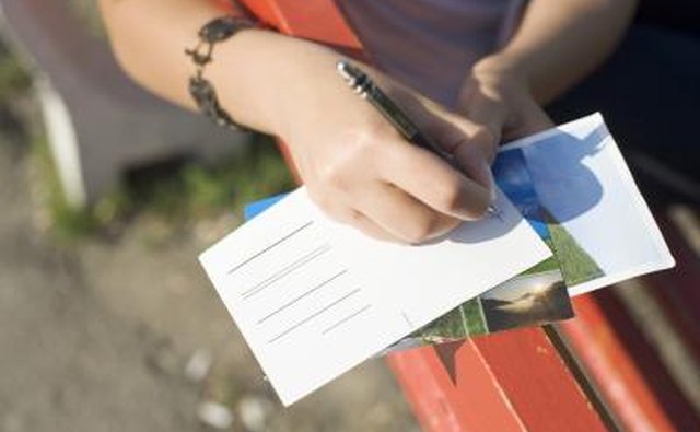 Don’t write too many letters -- you’ll run out of things to say.