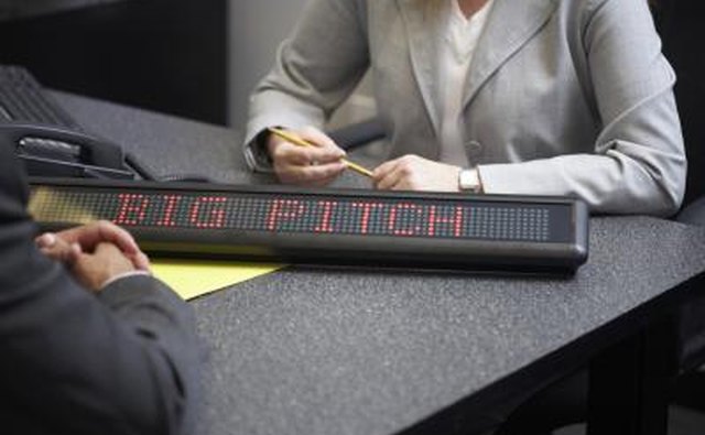 Practice your pitch.