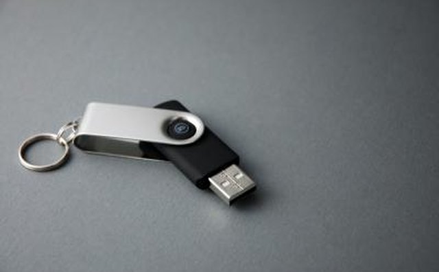 Some USB drives offer the flexibility of attaching a key chain loop around them for mobility.