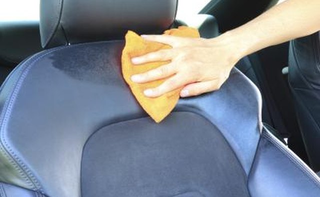 To make a used car smell new again, the dealer cleans it to high heaven, using unscented cleaners to try and bring back the original scent.