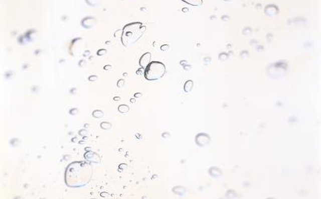 Bubbles can cause problems.