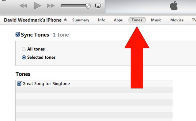 Sync your iPhone with iTunes.