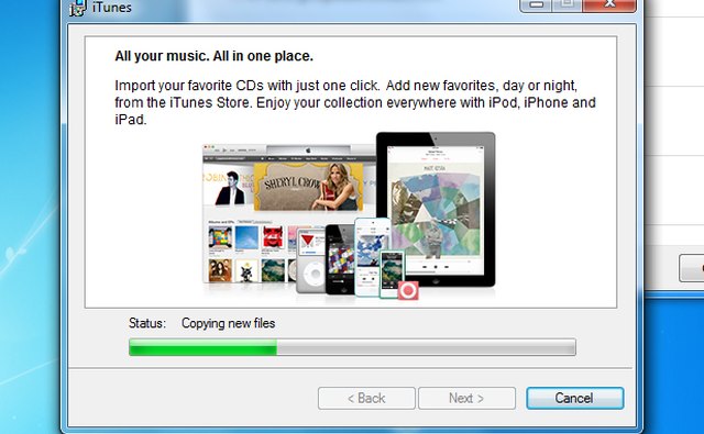 Download iTunes.