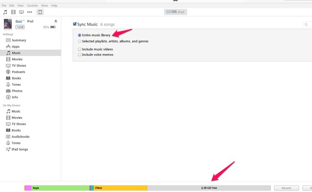 Sync your entire music library automatically.