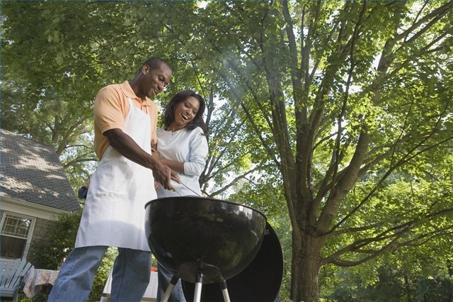 Some people believe charcoal grilling yields better tasting food than gas grilling.