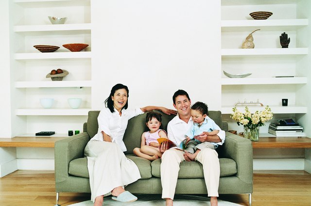 A mild makeover involving reupholstering or repainting may be the best way to modernize an outdated space.