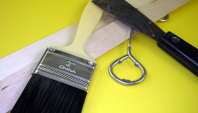 paint supplies image by jimcox40 from Fotolia.com