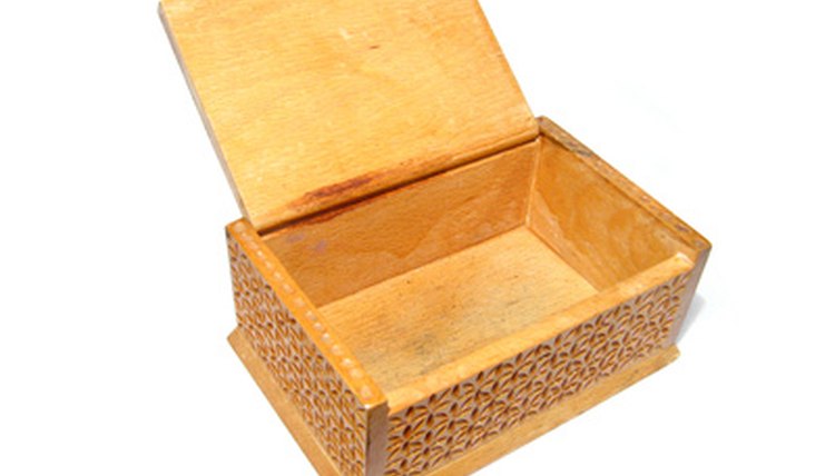 Wooden case isolated on white image by Punkbarbie from Fotolia.com