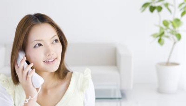 woman on phone