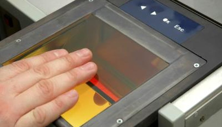 fingerprint scan