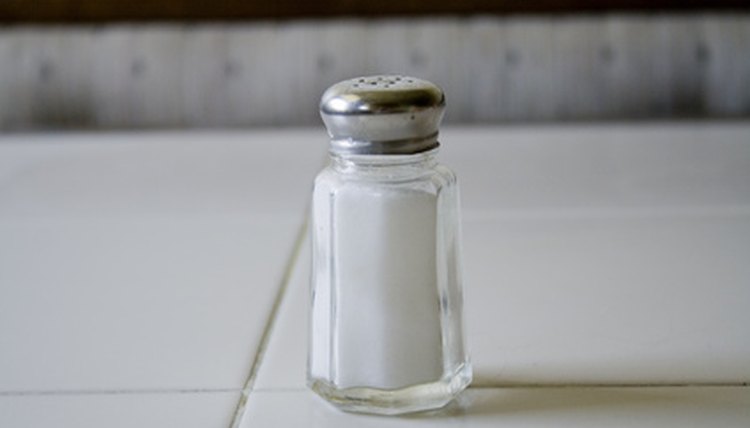 Salt Shaker on Table- Landscape image by kellykramer from Fotolia.com