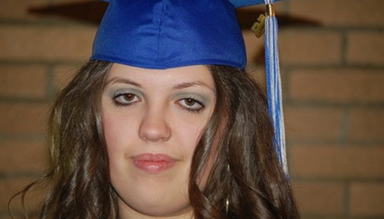 The graduate should send announcements to family and friends.
