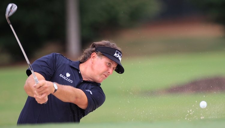 PGA Tour player Phil Mickelson is considered a master with the wedges.
