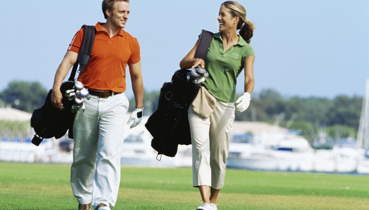 If you play golf with your spouse, you may need to adjust your handicaps for different tees.