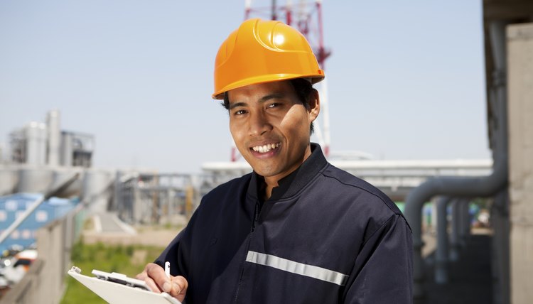 Portrait of industrial engineer