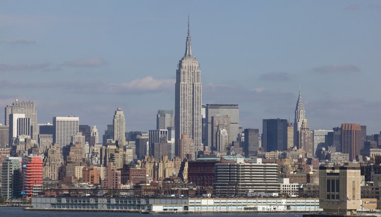 Skyline of New York City