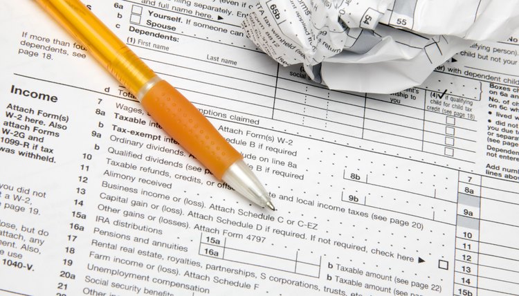 What Happens If They Find Mistakes On Your Tax Return Synonym
