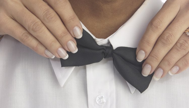 7. Bow Tie Nail Designs for the Holidays - wide 9