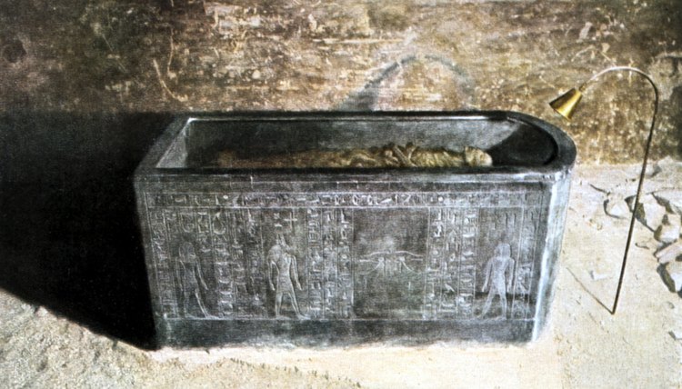 Egyptian tombs were filled with objects intended for the afterlife.