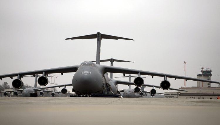 U.S. Army C-5 Galaxy aircraft