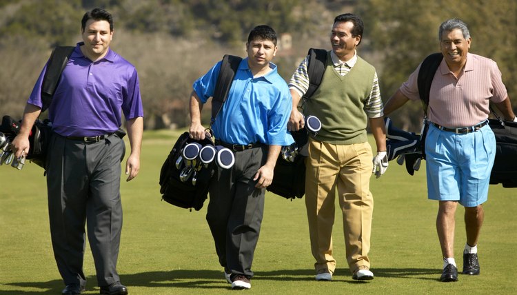 There are many different styles of golf that a group can play.