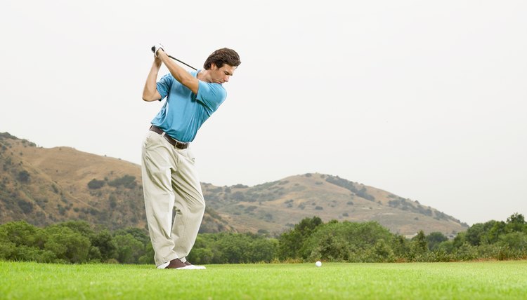 Maintain your spine angle through the swing.
