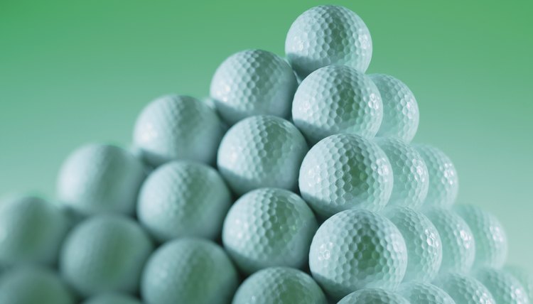 Golf balls are tested to conform to the Rules of Golf.