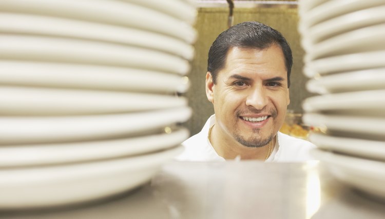 Portrait of a chef smiling