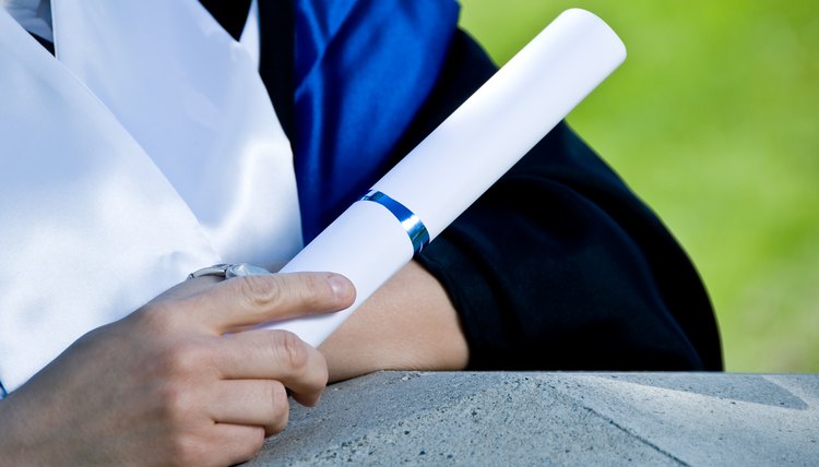 Holding Diploma