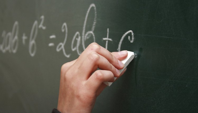 Wrighting at the chalkboard