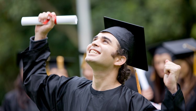 happy graduation student