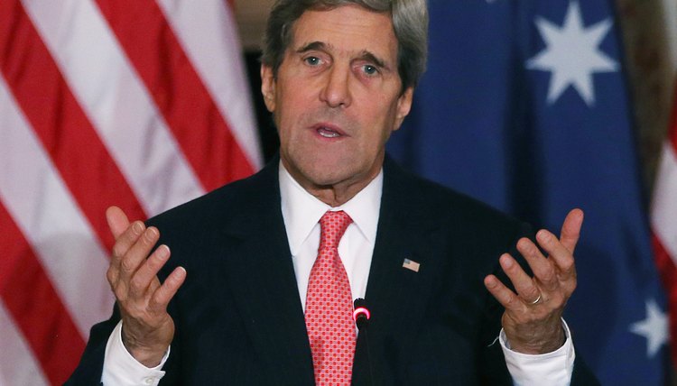 Secretary Of State Kerry, Defense Secretary Hagel, And Their Australian Counterparts Hold Joint News Conference