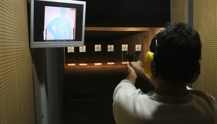 Man at the Shooting Range