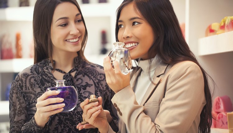 Women Buying Aromatherapy Oil