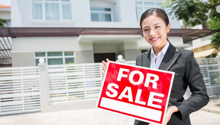 Female broker