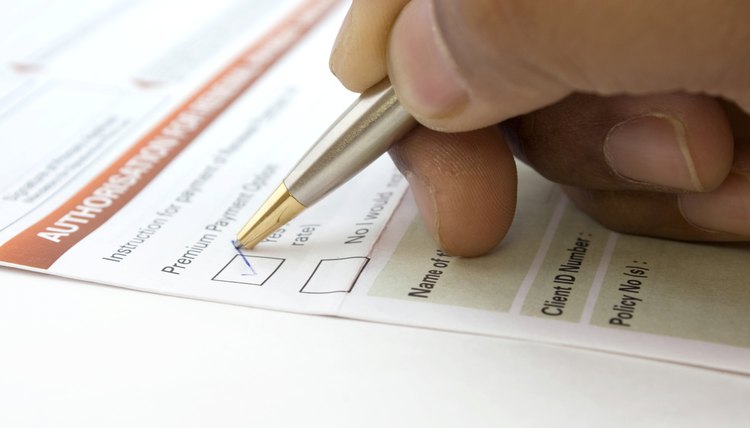 Filling Application Form