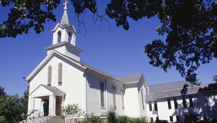 Rustic, old-fashioned church