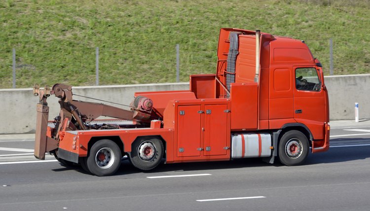 Recovery breakdown tow truck