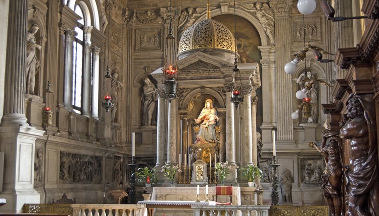 Ornate Church Alter