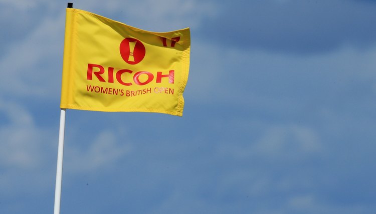 Golf flags usually indicate the hole number and location of the hole on the green, (front, middle, back).