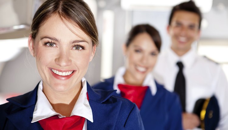Airplane cabin crew