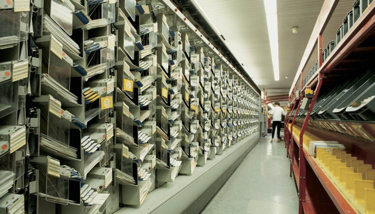 City sorter postal service , Germany , Berlin