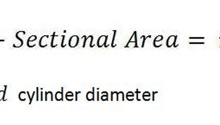 How To Calculate Ductility Sciencing Calculate The Original Cross Sectional Area Ao Of Rod By Using Diameter Into Following Equation Pi D 2