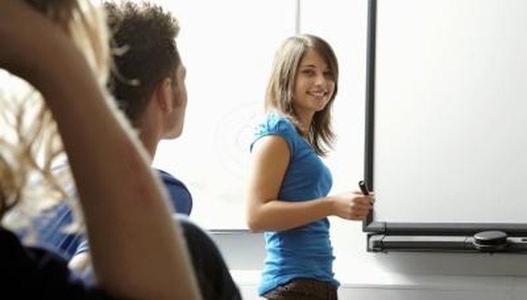 Charting stock market trends may be a confusing concept for students.